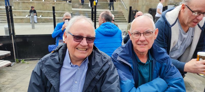 John Higgins, Dave Sharp and Richard Pennington